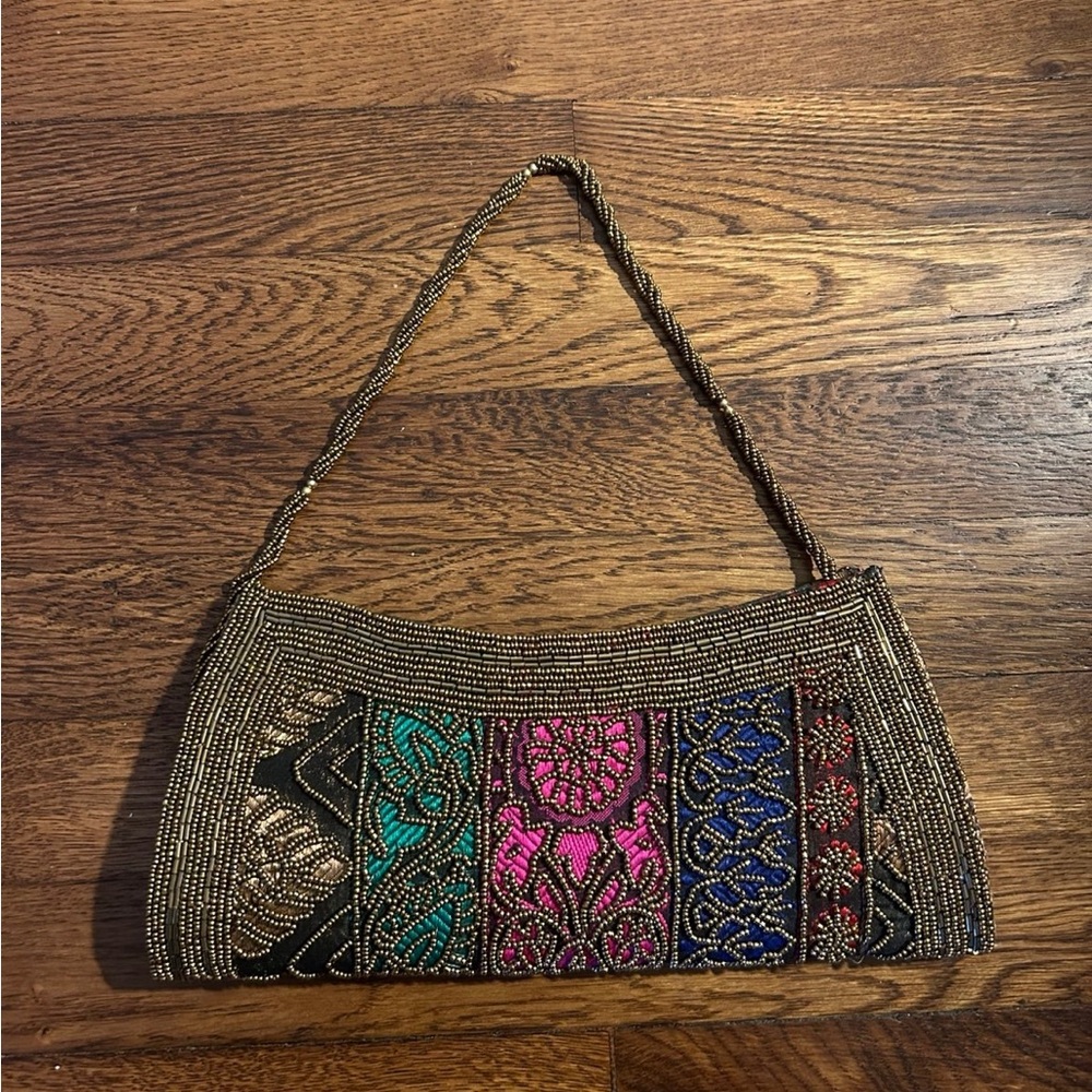 Beaded purse